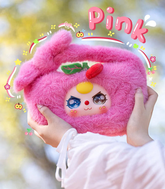 Baby Three Baby Fruit Handbagg Series Plush（Various styles of eyes）