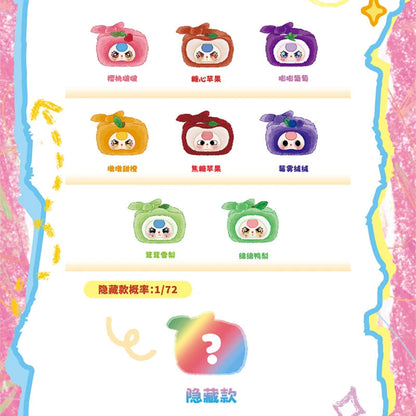 Baby Three Baby Fruit Handbagg Series Plush（Various styles of eyes）