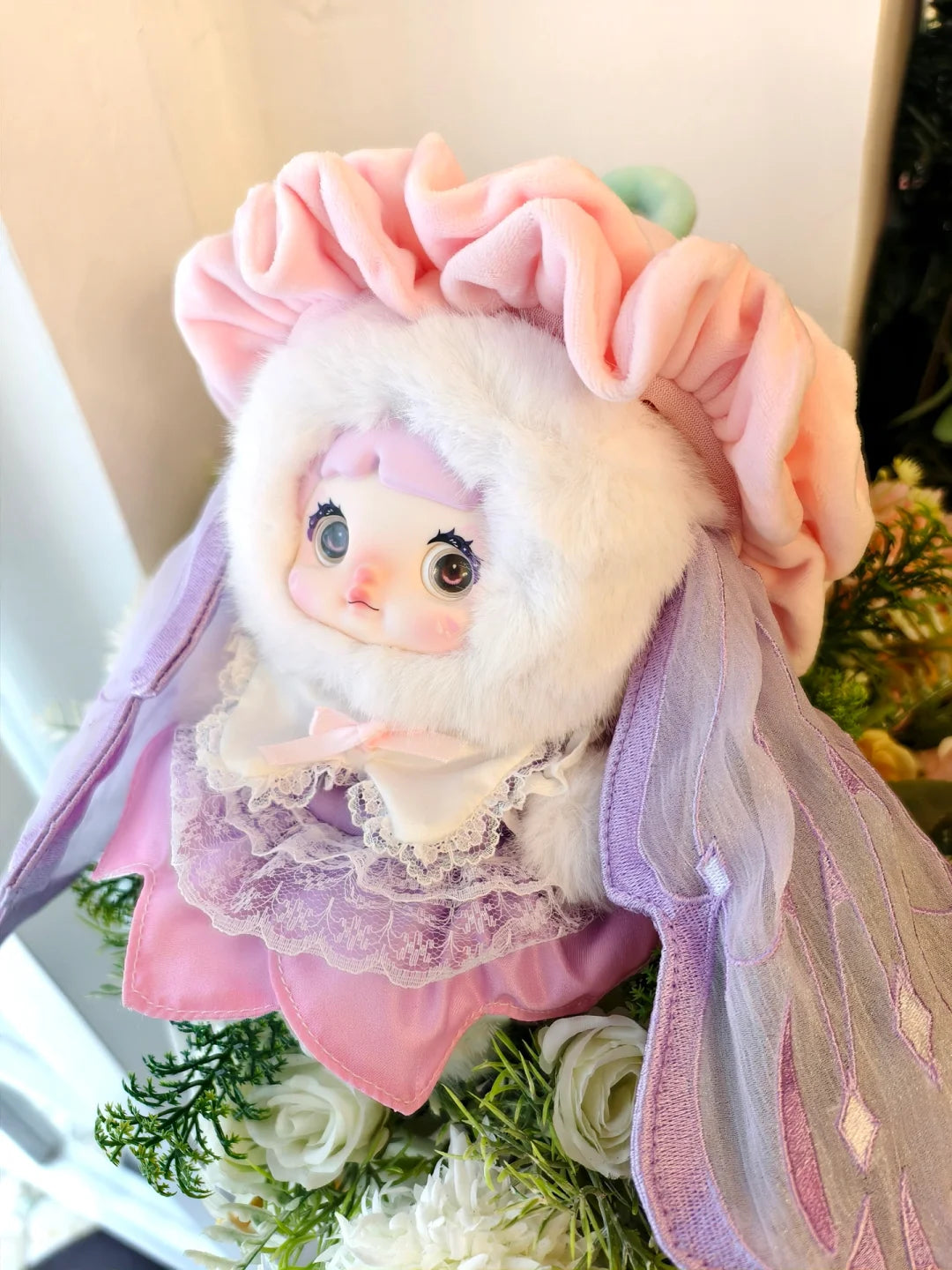 Nommi Freesia Hanging Card