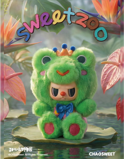 Chaosweet Rebel Bear Zoo Series Plush