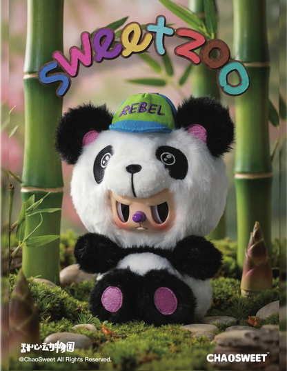 Chaosweet Rebel Bear Zoo Series Plush