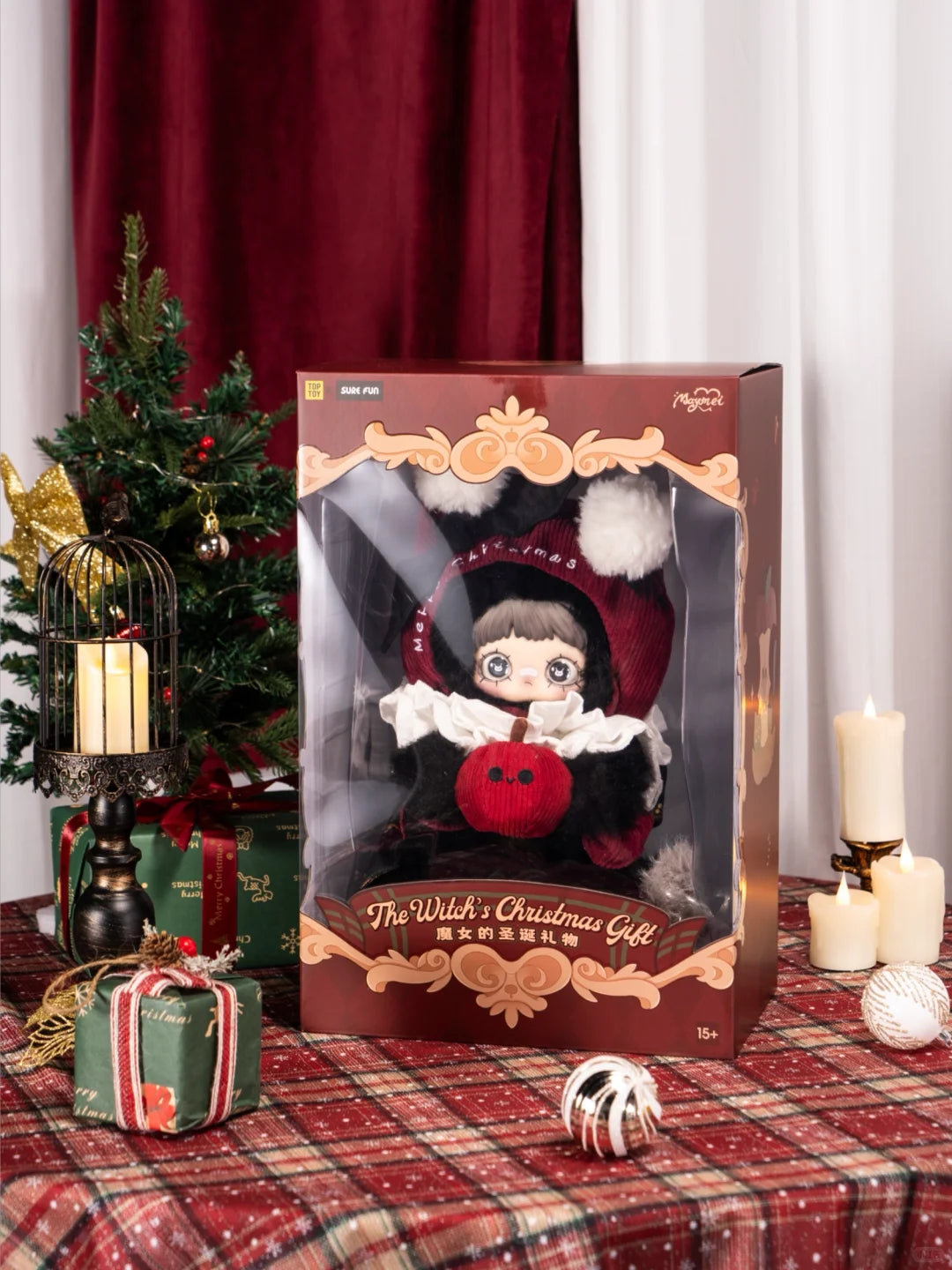 MayMei 400% The Witch's Christmas Gift Plush Hanging Card（pre order）