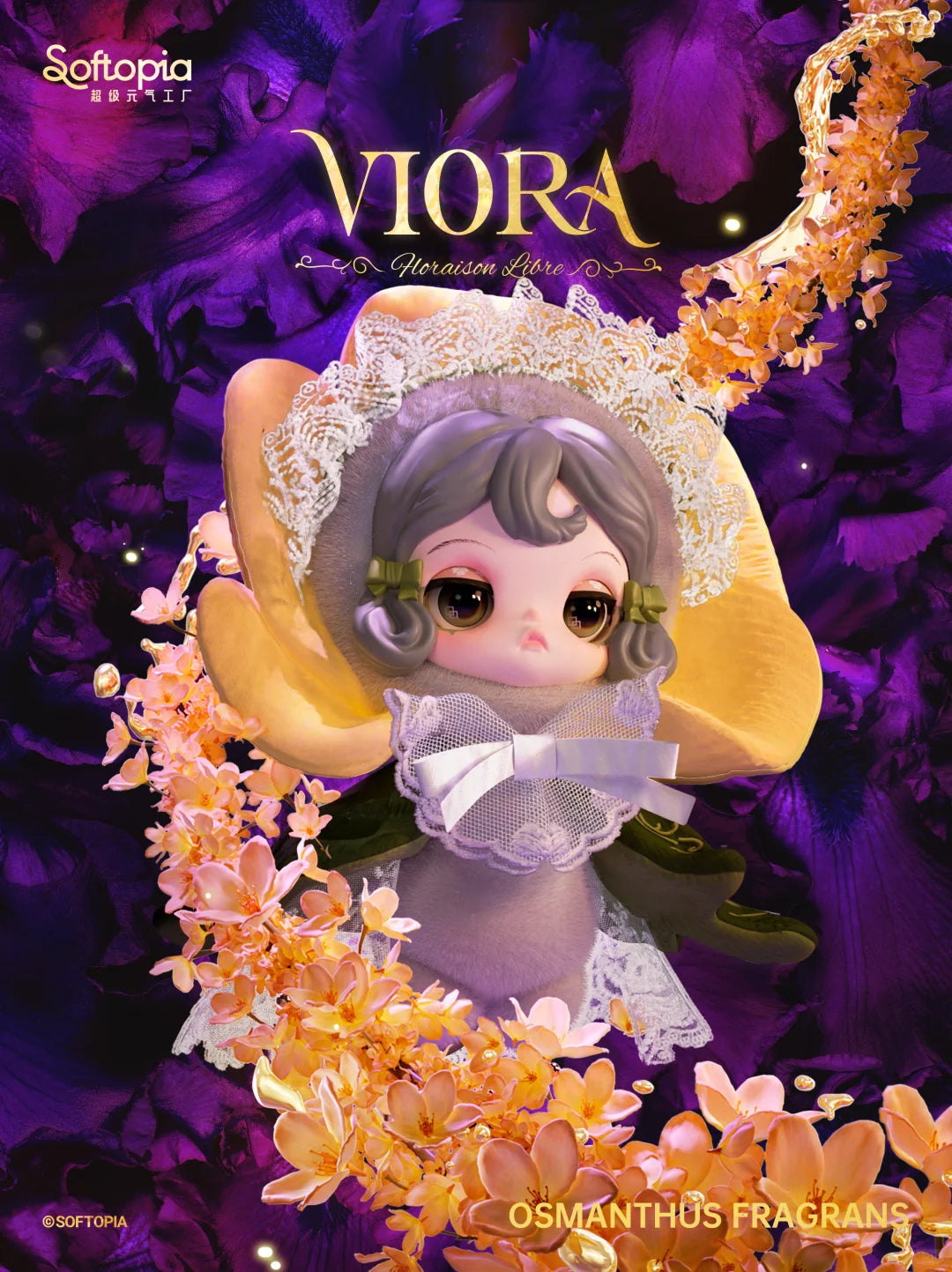 Softopia Viora Floraison Libre Series Plush（pre order）