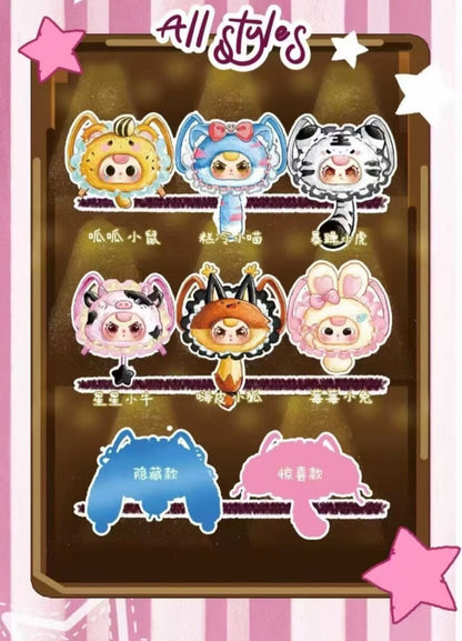 Baby Three 800% Fairy Tale Big-Head Bag Series Plush