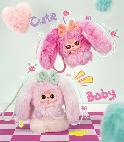 Baby Three Alice Rabbit Town Series Plush + 400% Honey Bearer