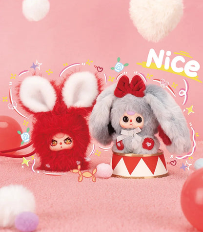 Baby Three Alice Rabbit Town Series Plush + 400% Honey Bearer