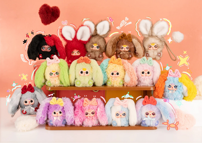 Baby Three Alice Rabbit Town Series Plush + 400% Honey Bearer