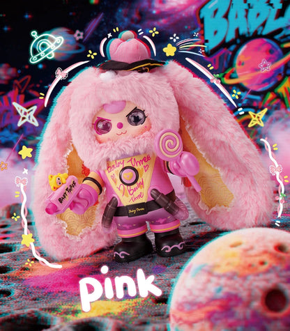 Baby Three Alice Rabbit Town Series Plush + 400% Honey Bearer