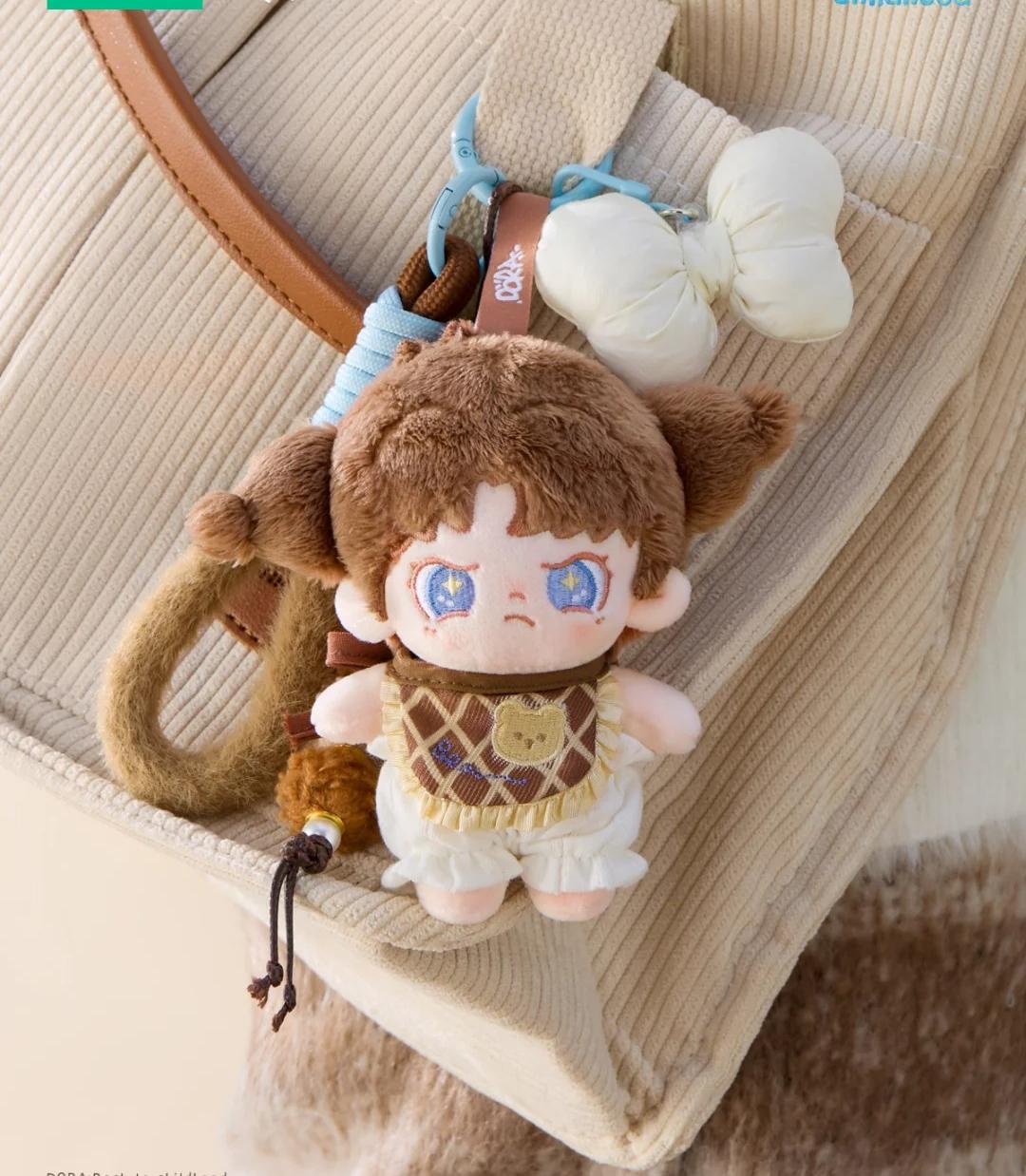 DORA back to childhood series figure keychain plush