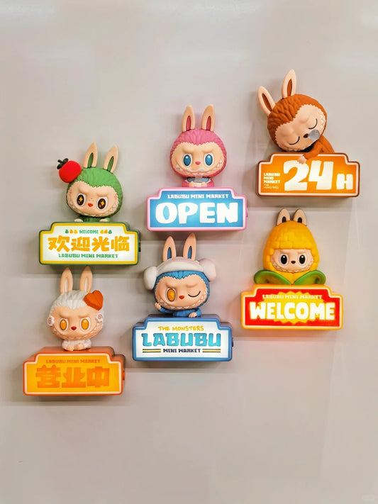 The Monster LABUBU Wacky Mart Series-Fridge Magnet Figures