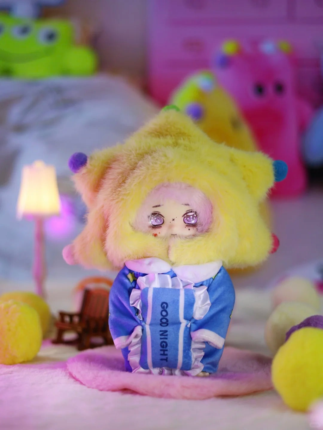Lokiki fantasy night seies plush blind box