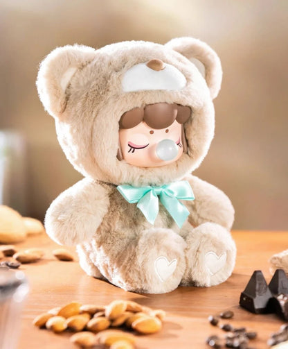 Nanci Chocolate Colorful Plush Bear