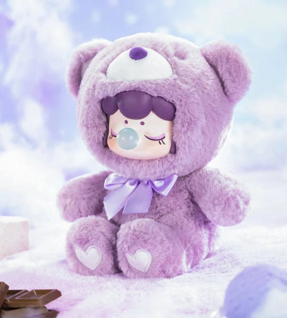 Nanci Chocolate Colorful Plush Bear