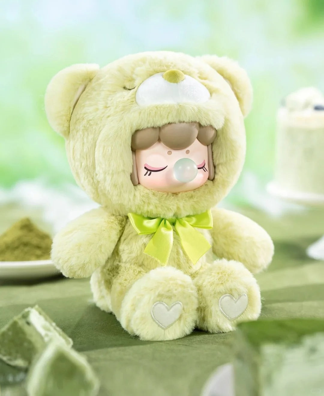 Nanci Chocolate Colorful Plush Bear