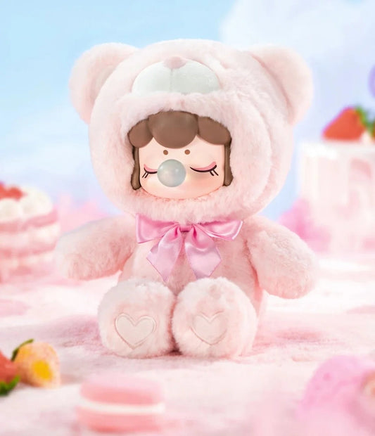 Nanci Chocolate Colorful Plush Bear
