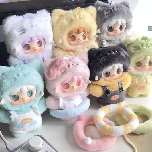 yooki plush blind box -Meow Meow Summer Party
