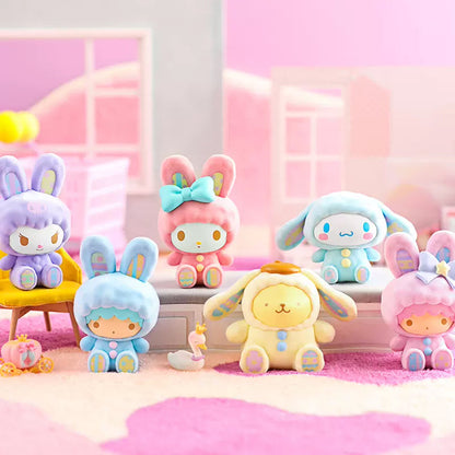 Sanrio Rabbit Flocking series Figures girl gift