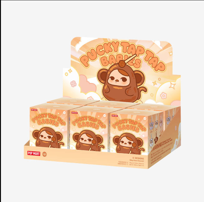 Pucky Tap Tap Babies Series-Vinyl Plush Pendant