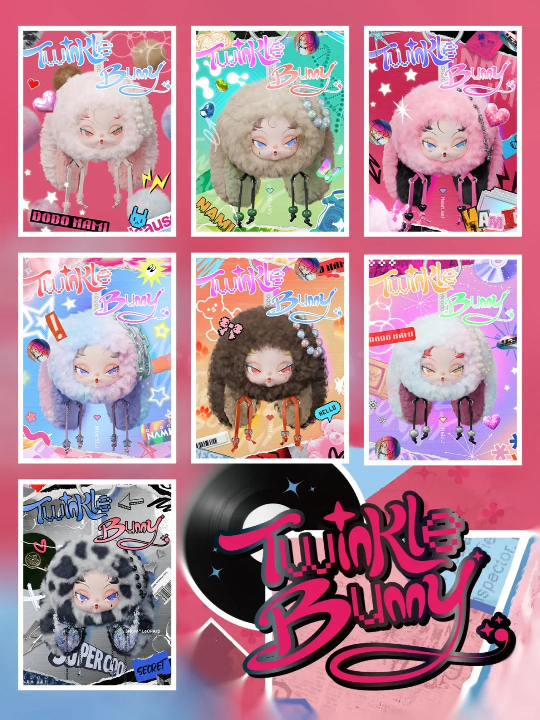 DODO NAMI Twinkle bunny plush