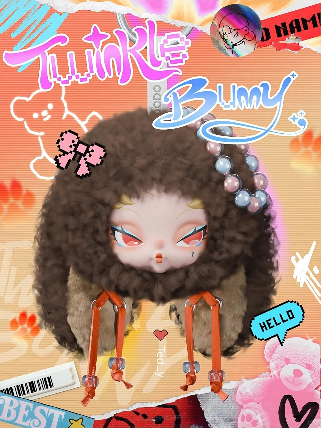 DODO NAMI Twinkle bunny plush
