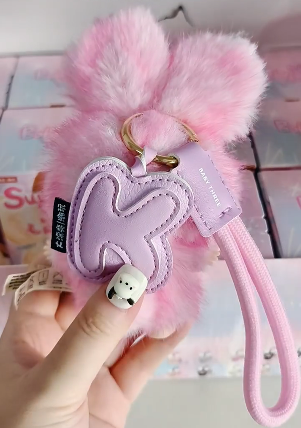 BabyThree Super Mini Bunny Series Plush(Book your Letter)