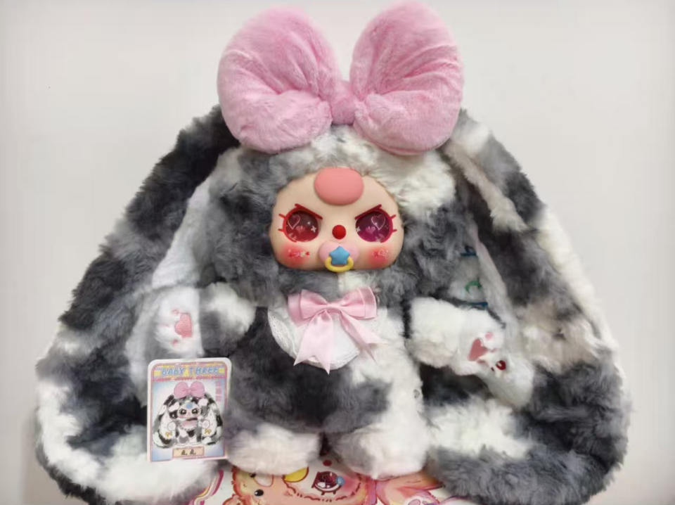 Baby Three 400% V4 Sweetie Baby Plush （Various eyes and facial expressions）