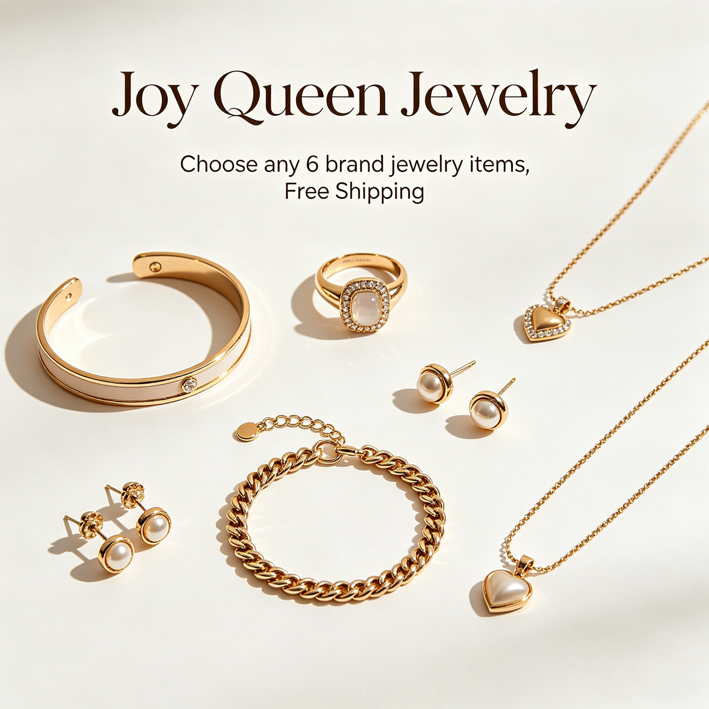 【Live Stream Only】Free Shipping on Any 5 Pieces-Joy Jewelry
