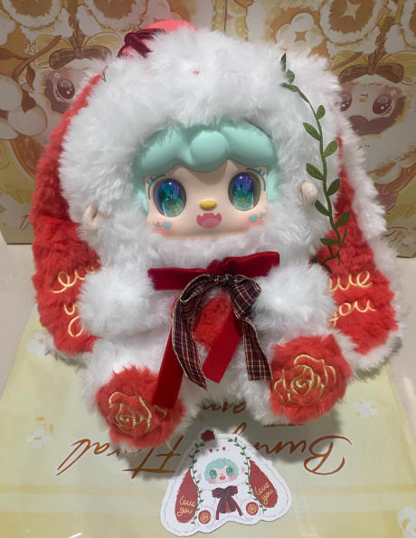 New Yooki 400% V4 Bunny Florall Fragments Series Plush （Various styles of eyes)